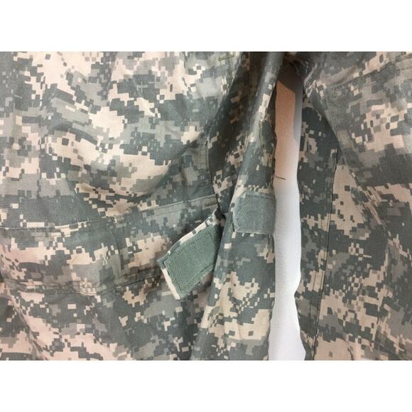 Y2K ACU Military Army Shirt Size S Long Aircrew Combat Jacket Adjustable Waist - Picture 7 of 10
